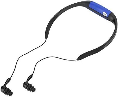 سماعات الأذن ، مشغل موسيقى MP3 Swimming IPX8 ، راديو FM ، تصميم سيليكون مريح ، IPX8 مقاوم للماء ، للسباحة ، ركوب الأمواج وغيرها من الرياضات المائية in Kuwait