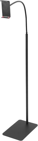 Tablet Floor Stand with Flexible Gooseneck and Stable Base Portable Tripod for Watching Movies, Video Chat, Online Teaching (Compatible with 4 to 7.48" Devices) in Saudi Arabia
