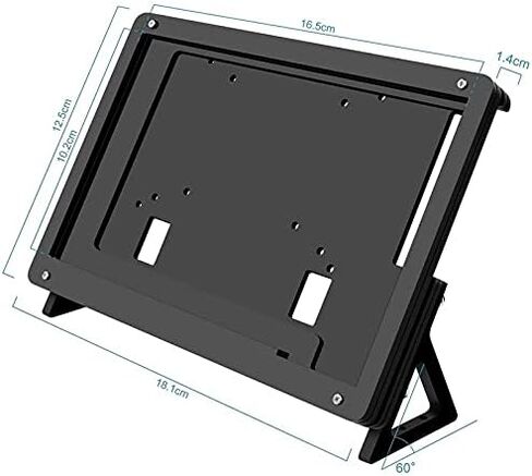 7 بوصة شاشة LCD أكريليك شاشة شاشة شاشة الحامل قوس التوت PI 3 Model B+ in Kuwait