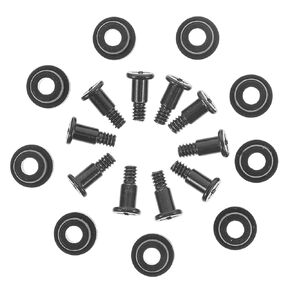 Heallily 10pcs محرك الأقراص الثابتة مسامير امتصاص للمواد يمنع تجريد لبناء الكمبيوتر والبدائل in Kuwait