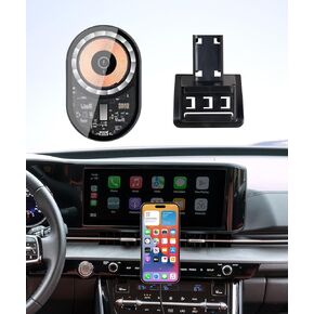 حامل هاتف سيارة شحن لاسلكي لـ Kia Carnival 2025 الملحقات 12.3 بوصة شاشة ثابت in Kuwait