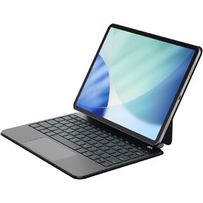 حالة لوحة المفاتيح لـ iPad Air 11 بوصة M3 2025/M2 2024/iPad Air 4th/5th 10.9 بوصة و iPad Pro 11 بوصة (4th/3rd/2nd/1st Gen) ، لوحة مفاتيح سبيكة الألومنيوم خفيفة الوزن مع لوحة التتبع ، 7 لون in Kuwait