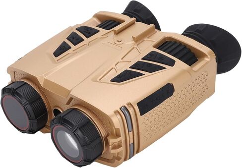 نظارات Pusokei Night Vision ، مناظير 4K رؤية ليلية مع شاشة 1.3 "، 8x Optical/16x Zoom ، بطارية 3000 مللي أمبير في الساعة ، مشاركة WiFi ، مناظير رقمية للتخييم والأمن in Kuwait