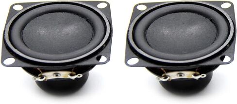 2 بوصة 10W 4 مكبرات الصوت المقاومة لللمس 2.0 قناة مكبرات صوت للهواتف الذكية والأجهزة اللوحية وأجهزة الكمبيوتر والمسرح المنزلي - الأسود (500314224) in Kuwait