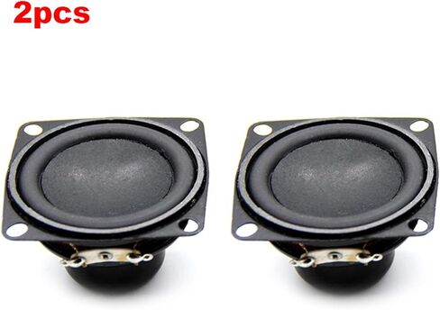 2 بوصة 10W 4 مكبرات الصوت المقاومة لللمس 2.0 قناة مكبرات صوت للهواتف الذكية والأجهزة اللوحية وأجهزة الكمبيوتر والمسرح المنزلي - الأسود (500314224) in Kuwait