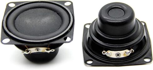 2 بوصة 10W 4 مكبرات الصوت المقاومة لللمس 2.0 قناة مكبرات صوت للهواتف الذكية والأجهزة اللوحية وأجهزة الكمبيوتر والمسرح المنزلي - الأسود (500314224) in Kuwait