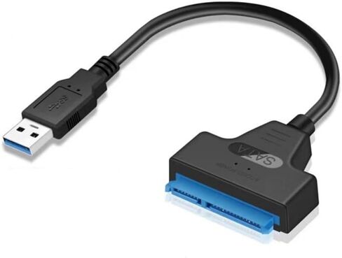 SATA إلى USB 3.0/2.0 TY> PE C CABLE لـ 2.5 بوصة محرك الأقراص الثابتة SSD الخارجي 22 دبوس محول يصل إلى 6 جيجابت في الثانية إلى SATA III للكمبيوتر (النوع C) in Kuwait