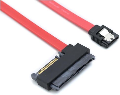 0.5M SFF-8482 S/AS to SATA with Shrapnel Cable S/AS Hard Disk Connected to Motherboard SATA Port Adapter Cable in Kuwait