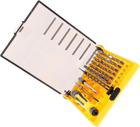 1set Precision Screwdriver Set Multifunctional Tool Kit for Electronics Repair Comfortable Grip for Mobile Phones Laptops Glasses Watches Projects in Saudi Arabia