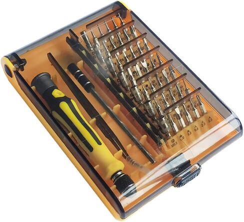 1set Precision Screwdriver Set Multifunctional Tool Kit for Electronics Repair Comfortable Grip for Mobile Phones Laptops Glasses Watches Projects in Saudi Arabia