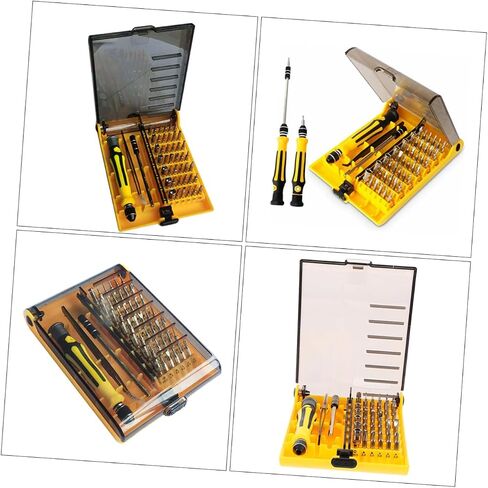 1set Precision Screwdriver Set Multifunctional Tool Kit for Electronics Repair Comfortable Grip for Mobile Phones Laptops Glasses Watches Projects in Saudi Arabia