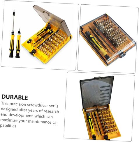 1set Precision Screwdriver Set Multifunctional Tool Kit for Electronics Repair Comfortable Grip for Mobile Phones Laptops Glasses Watches Projects in Saudi Arabia