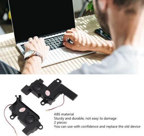 Laptop Internal Speaker Replacement for Ideapad Z570 Z575 Plug and Play Easy to Installation, 2pcs in Saudi Arabia