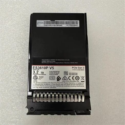 1PCS ES3610P V5 لـ SSD 3200GB NVME 2.5 '' 3.2T 02312FTY 02312PJY محرك الحالة الصلبة in Saudi Arabia