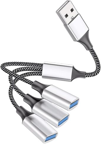 كابل فاصل USB المحمول من الذكور إلى أنثى محور USB لنقل التصميم المدمج لا يوجد سائق مطلوب لأجهزة الكمبيوتر والسيارات in Kuwait
