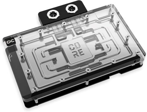 Alphacool Core Geforce RTX 5090 كتلة مياه GPU مرجعية مع لوحة خلفية ومسهاء حراري حراري Kryosheet in Kuwait