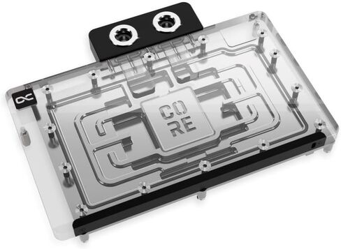 Alphacool Core Geforce RTX 5090 كتلة مياه GPU مرجعية مع لوحة خلفية ومسهاء حراري حراري Kryosheet in Kuwait