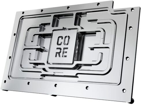 Alphacool Core Geforce RTX 5090 كتلة مياه GPU مرجعية مع لوحة خلفية ومسهاء حراري حراري Kryosheet in Kuwait