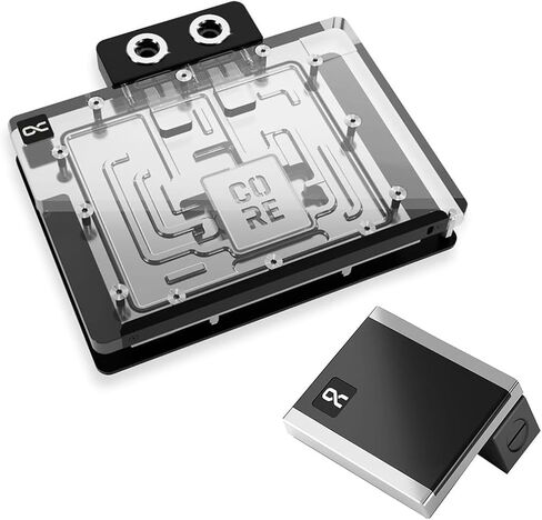 Alphacool Core Geforce RTX 5080 Suprim + Vanguard GPU Block مع لوحة خلفية و AISBLOCK AURORA حزمة طرفية 180 درجة in Kuwait