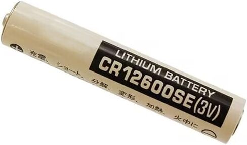 CR12600SE 3V Instrument Equipment PLC Lithium Battery Parts Customizable Plug(Single Battery) in Saudi Arabia