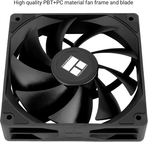 مروحة برودة CPU الحرارية TL-C12C-X28 X3 CPU ، مروحة سميكة 28 مم ، تبريد صامت 12 سم ، مروحة وحدة المعالجة المركزية سطح المكتب ، ضوضاء منخفضة ، مناسبة للهيكل ، مشعات تبريد الماء ، 3 حزم in Saudi Arabia