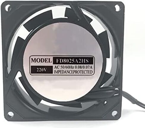 220V 0.07A 8025 Cooling Fan 80X80X25mm in Saudi Arabia