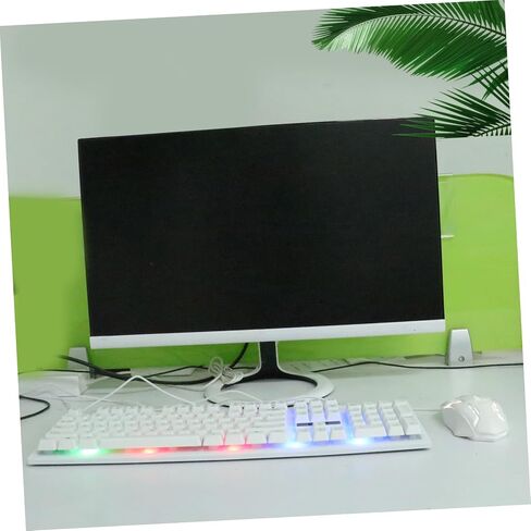 Gadpiparty Wired USB Gaming Keyboard و Mouse Mouse Meanical Mechanical Feel Cool Wuminous Design متينة لاستخدام اللاعبين والأصدقاء in Kuwait