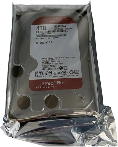 1PCS 4T 3.5 "لخادم تخزين NAS DISK 5400 RPM 256M SATA WD40EFAX in Saudi Arabia