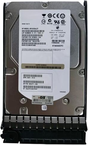 1Pcs for AJ872B 495808-001 600GB 3.5'' 15K FC 495277-006 Storage Hard Disk in Saudi Arabia