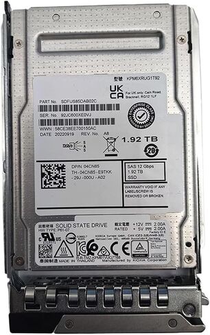 1Pcs for 1.92TB SAS SSD 12GB KPM6XRUG1T92 04CN85 4CN85 Solid State Drive in Saudi Arabia