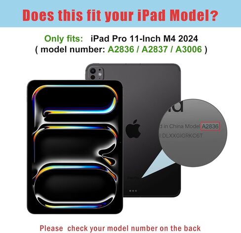 ProCase Keyboard Case for iPad Pro 11 Inch (M4) 2024 Bundle with PU Leather Case for iPad Pro 11 Inch 2024 M4 in Saudi Arabia