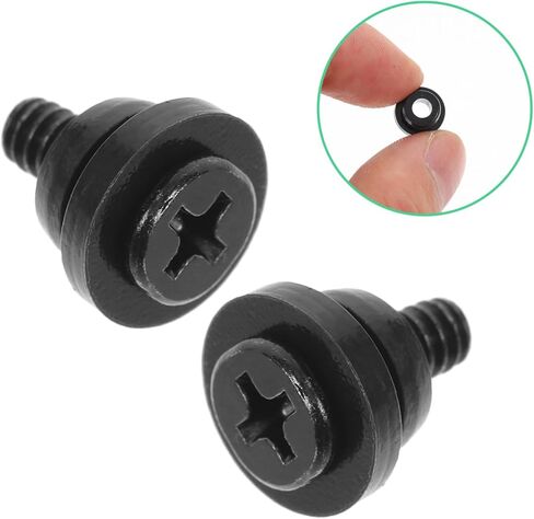 HEALLILY 10pcs Hard Drive Absorbing Screws for Material Prevents Stripping for Computer Builds and Replacements in Saudi Arabia
