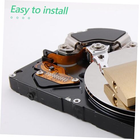 HEALLILY 10pcs Hard Drive Absorbing Screws for Material Prevents Stripping for Computer Builds and Replacements in Saudi Arabia