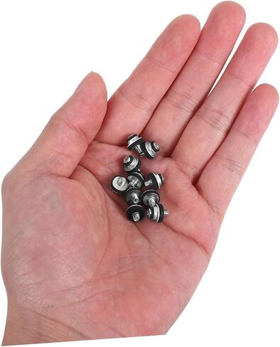 CIIEEEO 10pcs محرك أقراص صلبة مصغرة براغي التثبيت من أجل امتصاص الصدمات الدقة البراغي الحاسوبية المصغرة لإصلاح الإلكترونيات المدمجة لحالات الألعاب والحاسوب in Kuwait
