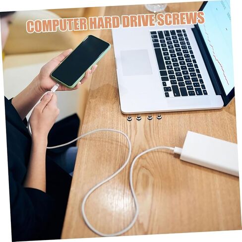 مسامير محرك الأقراص الثابتة 10pcs لامتصاص البراغي الاستبدال السهل للتثبيت والالكترونيات in Saudi Arabia