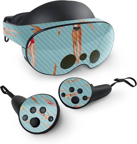 Mayyskins Carbon Carbon Skin متوافق مع Meta Quest Pro - Opstream | واقي ، دائم من ألياف الكربون المحكم | من السهل تطبيق الأنماط وإزالتها وتغييرها | صنع في الولايات المتحدة in Saudi Arabia