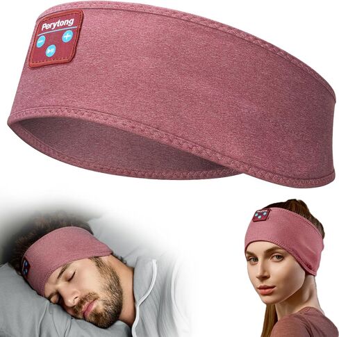 Headband Headphones | Sleep Headphones | Bluetooth Headband, Wireless Sleeping Earbuds Earphones Sweat Resistant with Ultra-Thin HD Stereo Speaker for Workout Running Cool Gadgets Unique Gifts in Kuwait