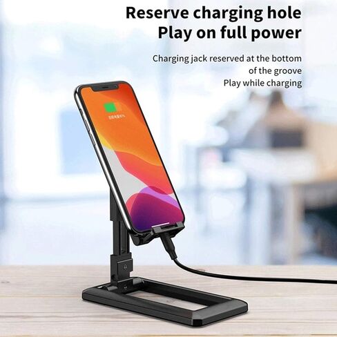 Premium Foldable Multi Angle Adjustable Universal Mobile Phone Tablet Holder Desktop Stand Specially Designed for Online Classes | Watching Videos | in Saudi Arabia