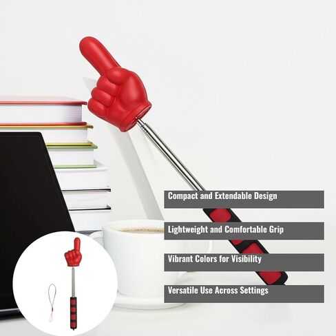Telescoping Finger Pointer for Classroom Presentations and Event Engagement in Saudi Arabia