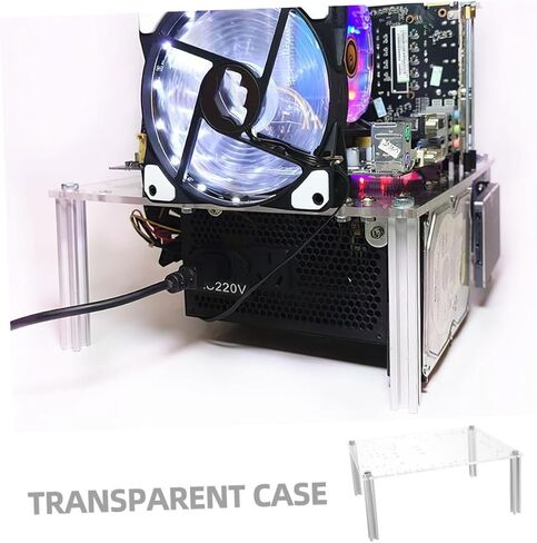 Stobok 1Set أنيقة Air Open Computer Case Assionory Open Frracket for Graphics Storage in Saudi Arabia