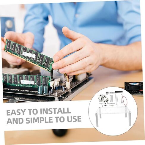 Stobok 1Set أنيقة Air Open Computer Case Assionory Open Frracket for Graphics Storage in Saudi Arabia
