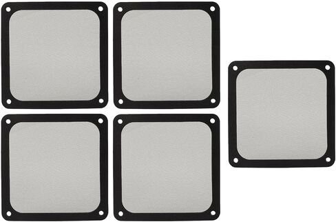 140mm كمبيوتر مروحة مروحة مروحة مروحة ، 5pcs تقليص حرارة تبديد حرارة قوية من نايلون هيكل مروحة مروحة مروحة مروحة مروحة مروحة ، غطاء شبكة مروحة مغناطي in Saudi Arabia