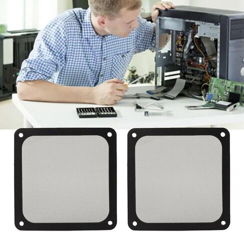140mm كمبيوتر مروحة مروحة مروحة مروحة ، 5pcs تقليص حرارة تبديد حرارة قوية من نايلون هيكل مروحة مروحة مروحة مروحة مروحة مروحة ، غطاء شبكة مروحة مغناطي in Saudi Arabia