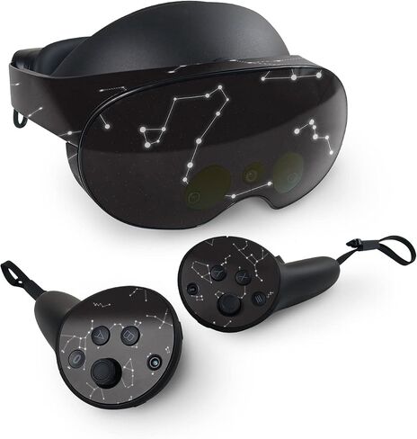 MightySkins Skin Compatible with Meta Quest Pro - Constellations | Protective, Durable, and Unique Vinyl Decal wrap Cover | Easy to Apply, Remove, and Change Styles | Made in The USA in Saudi Arabia