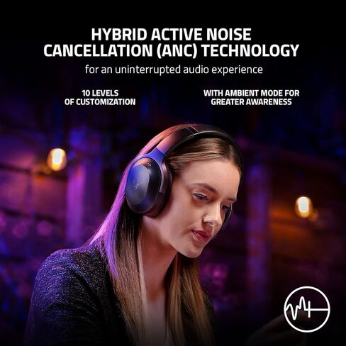 Razer Barracuda Pro Wireless Gaming & Mobile Headset Base Station V2 CHROMA TELDSES in Kuwait