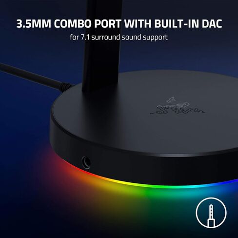 Razer Barracuda Pro Wireless Gaming & Mobile Headset Base Station V2 CHROMA TELDSES in Kuwait