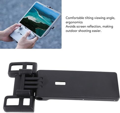 ASHATA Drone Remote Controller Tablet Holder for RC N3 2 1 Drones 7.9 to 11 Inch Mount with Foldable Clips in Saudi Arabia