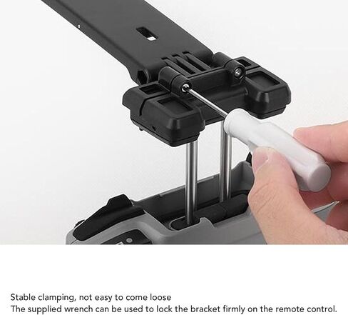 ASHATA Drone Remote Controller Tablet Holder for RC N3 2 1 Drones 7.9 to 11 Inch Mount with Foldable Clips in Saudi Arabia
