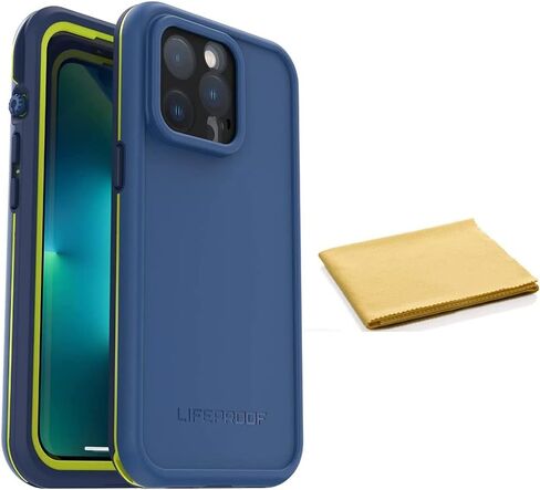 LifeProof FRĒ Series Waterproof Case with Magsafe for iPhone 13 Pro (Only) - with Cleaning Cloth - Non-Retail Packaging - Resourceful Purple in Saudi Arabia