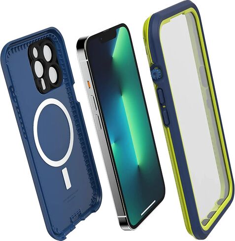 LifeProof FRĒ Series Waterproof Case with Magsafe for iPhone 13 Pro (Only) - with Cleaning Cloth - Non-Retail Packaging - Resourceful Purple in Saudi Arabia